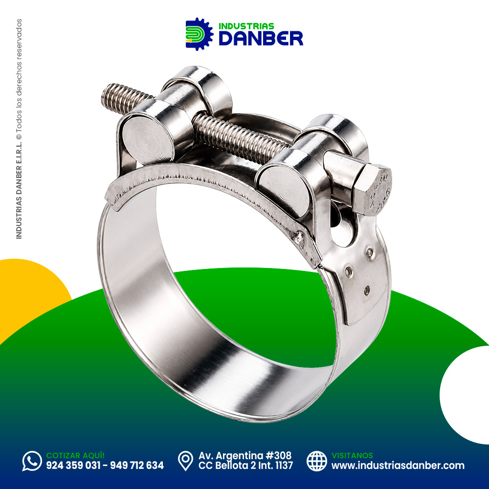 Abrazadera Industrial Inoxidable W4