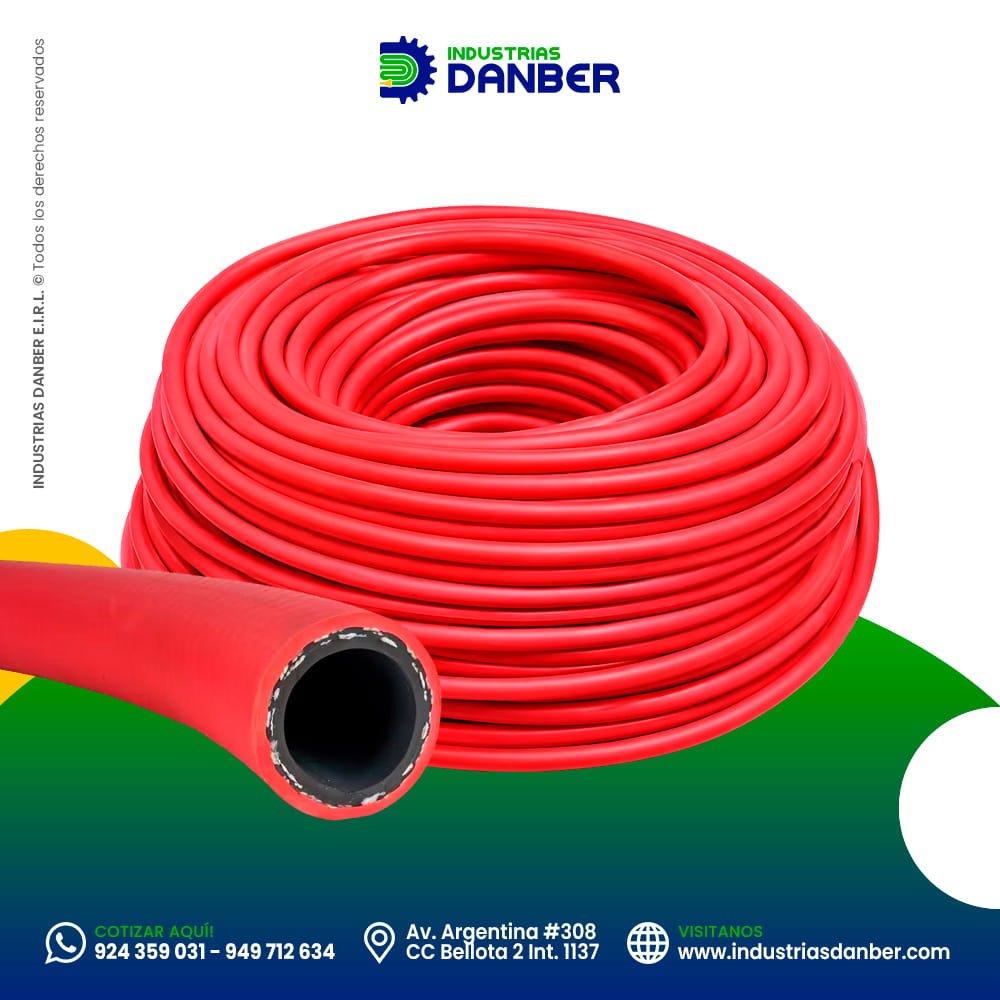 Manguera Multiproposito 300 PSI color rojo