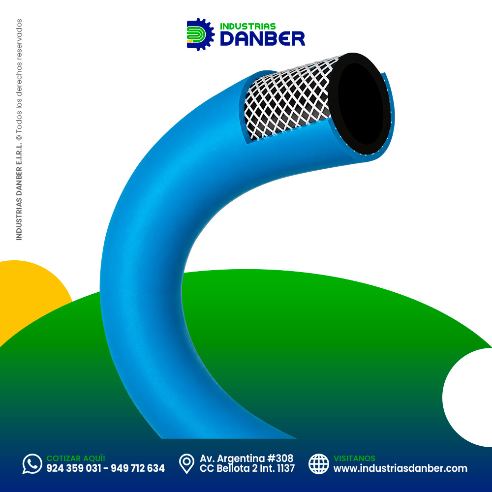 Manguera de aire azul 300 PSI