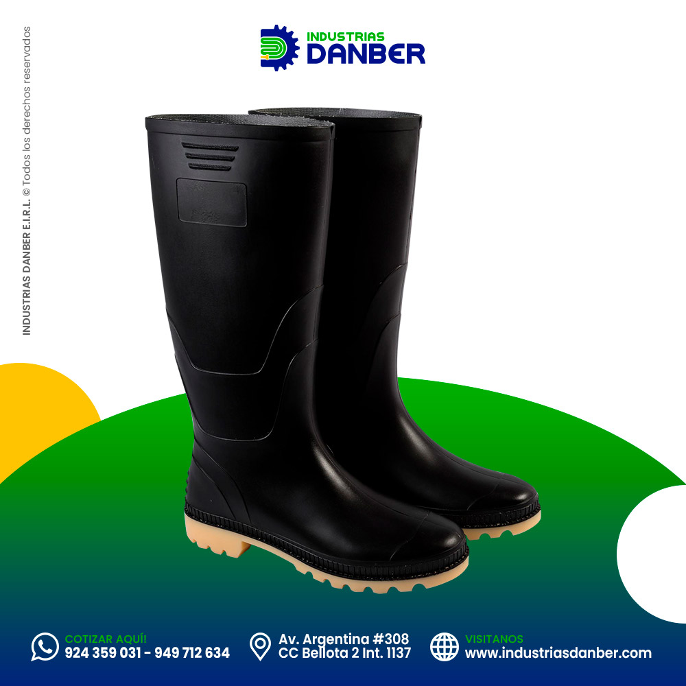 Bota de pvc de protección